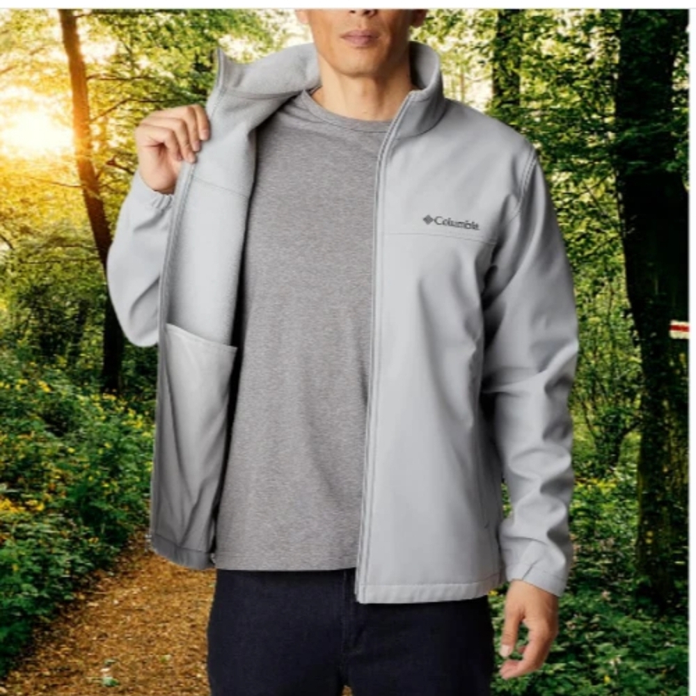 Columbia Men's Mt Village Softshell Water and Wind Resistant Jacket